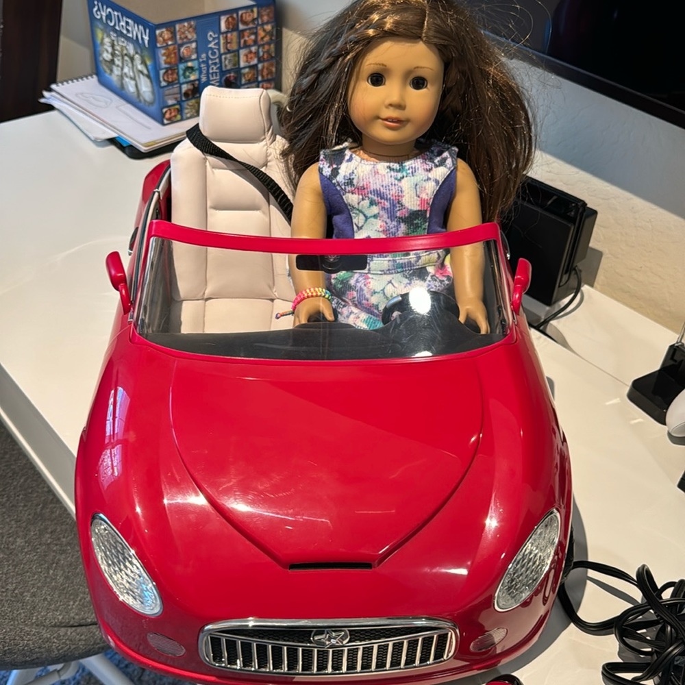 American girl card with control remote